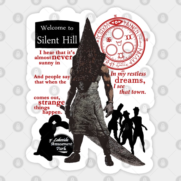 Silent Hill Sticker by red-leaf